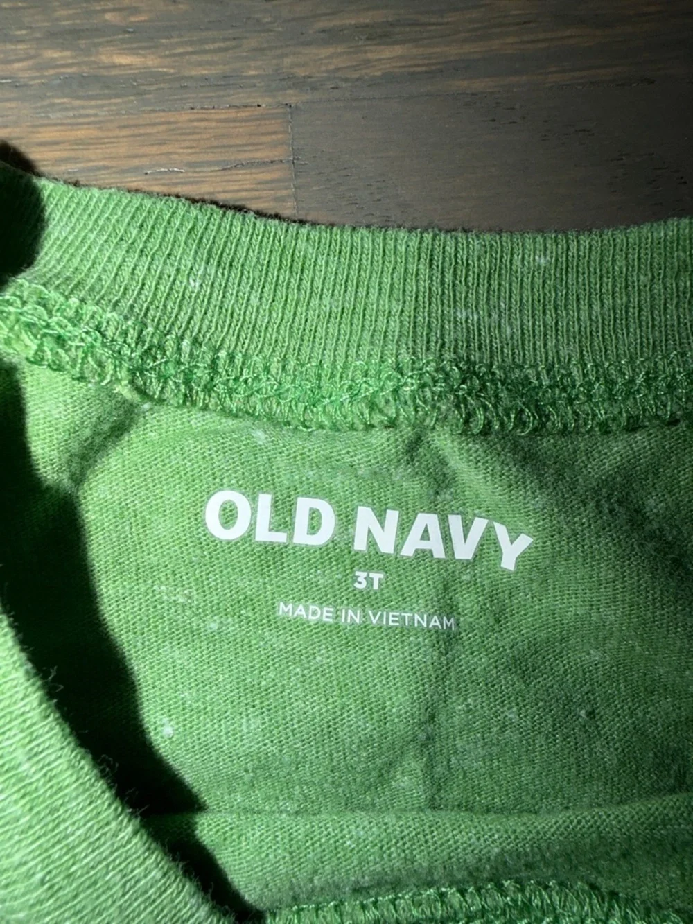 Old Navy Short-Sleeve T-Shirt Trio - Navy, Green & Red | 3T